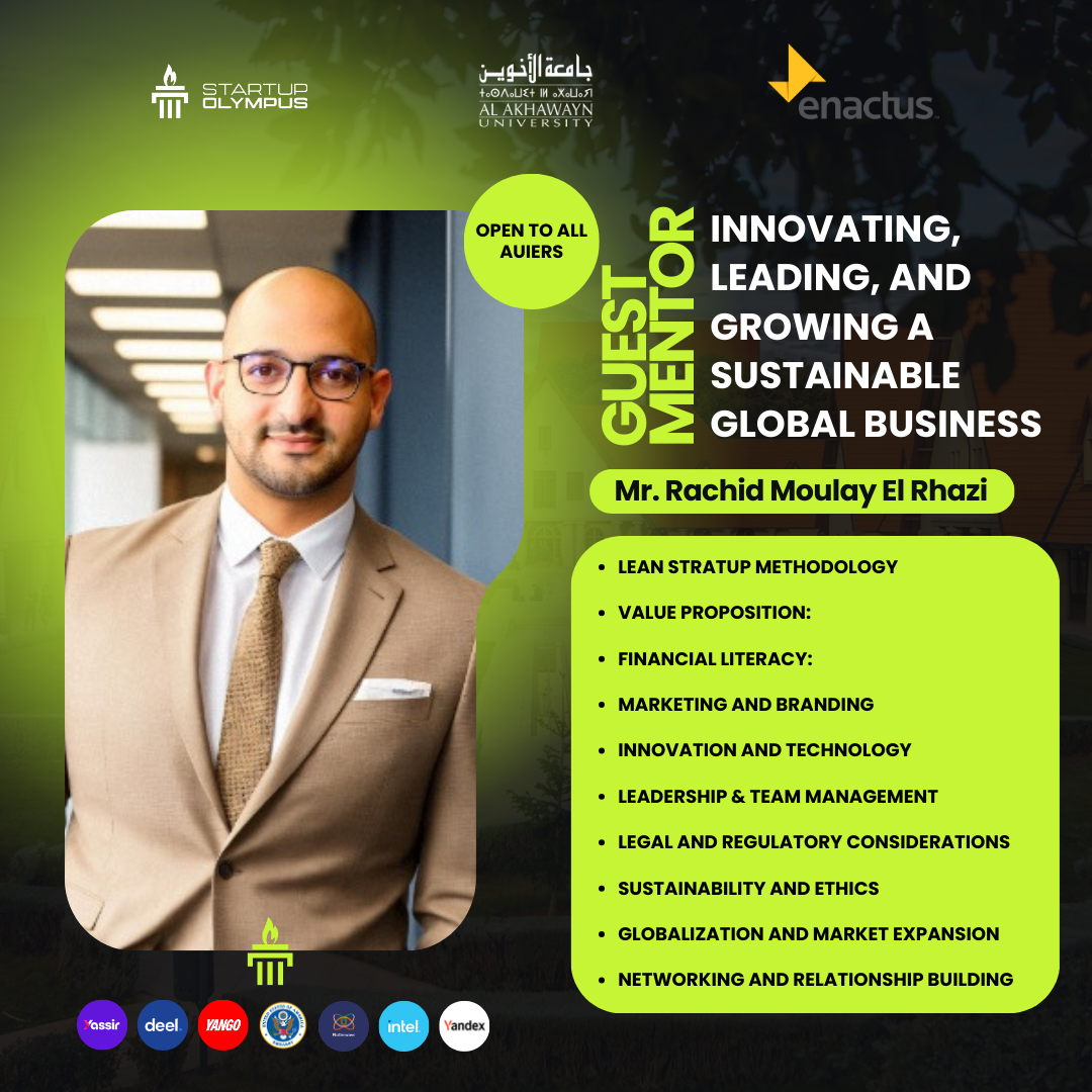 Leadership Workshop with Rachid Moulay El Rhazi